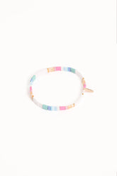 Kylie Bead Bracelet - Denim