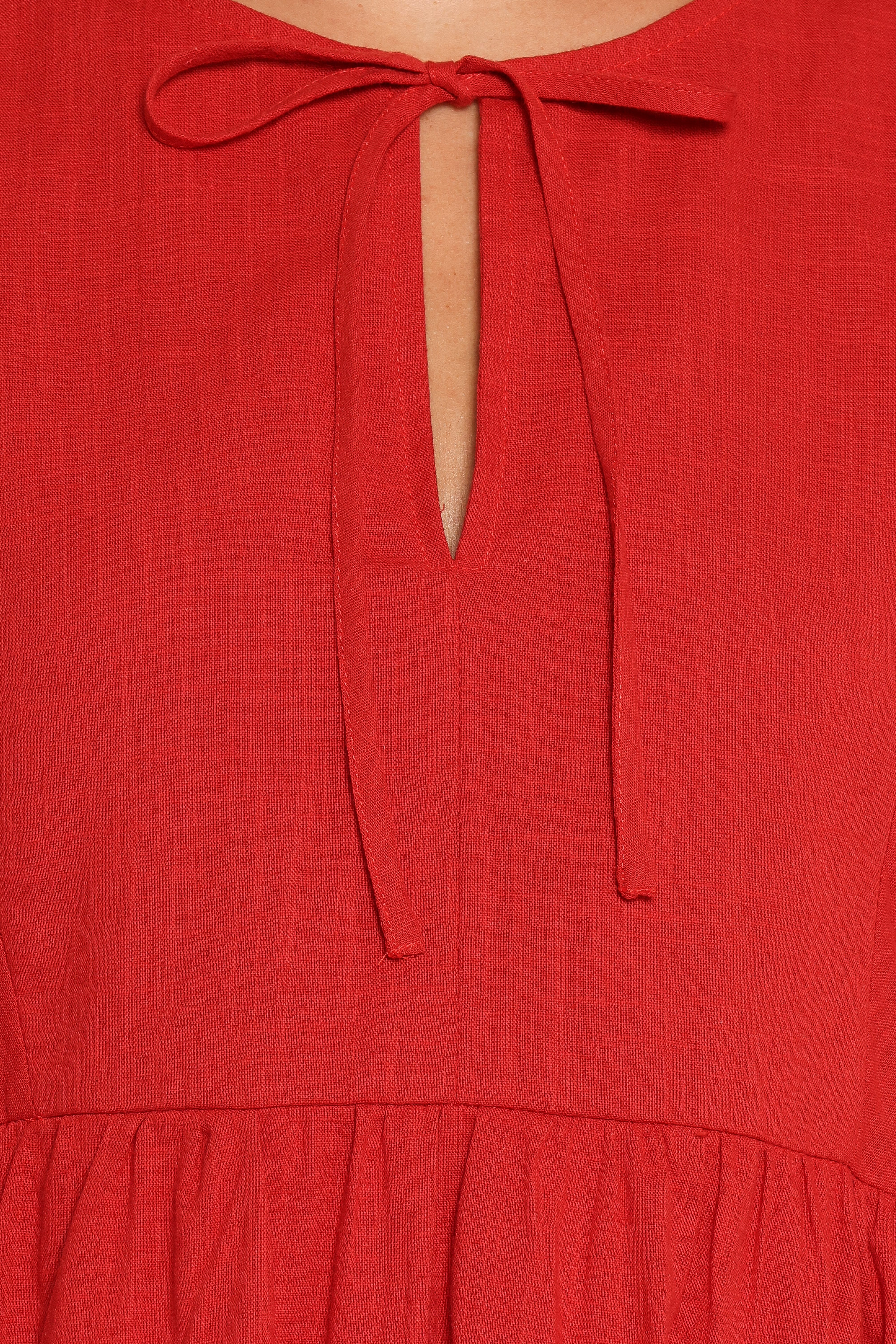 Cinzia Mini Dress - Red