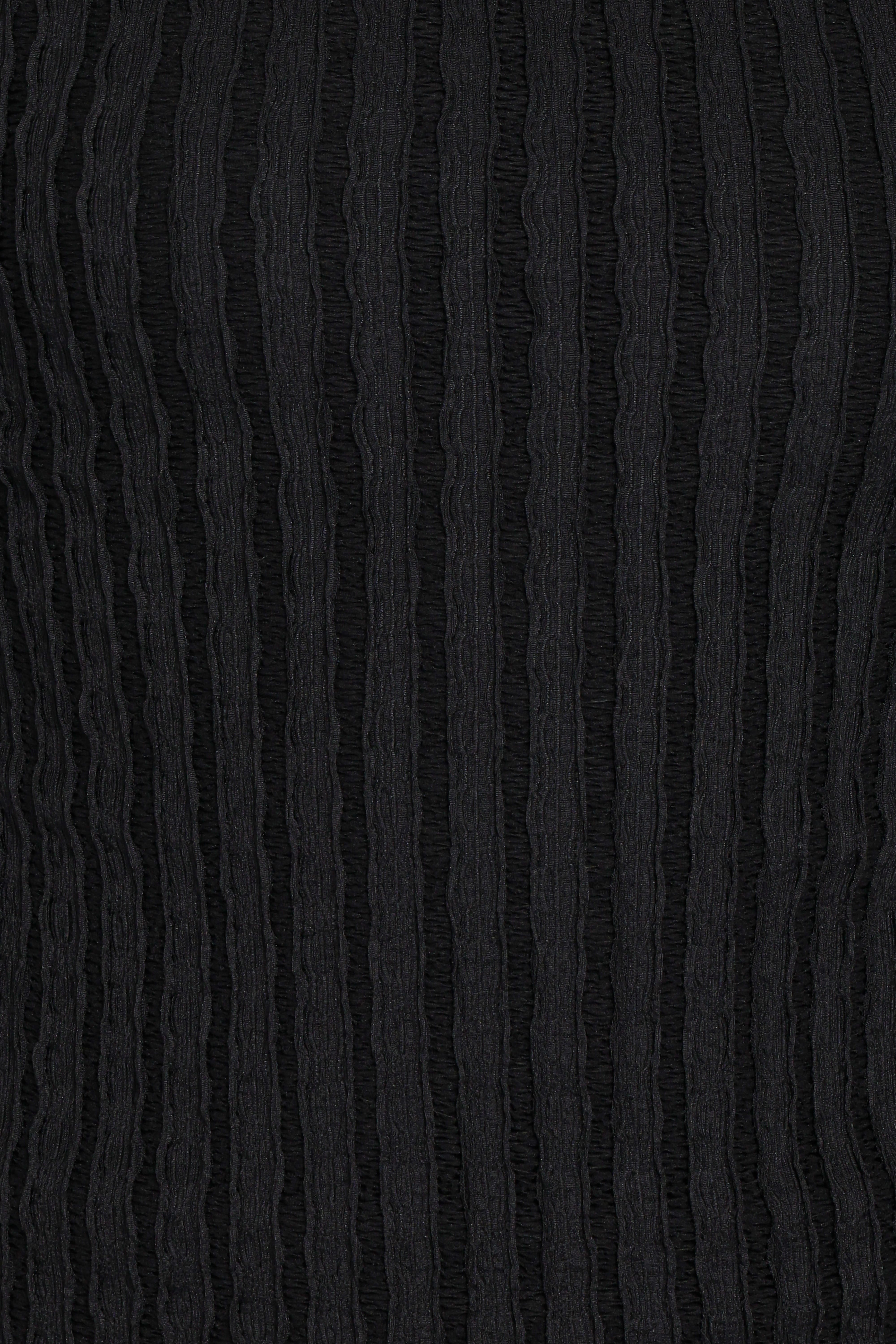 Bellatrix Textured Knit Top - Black