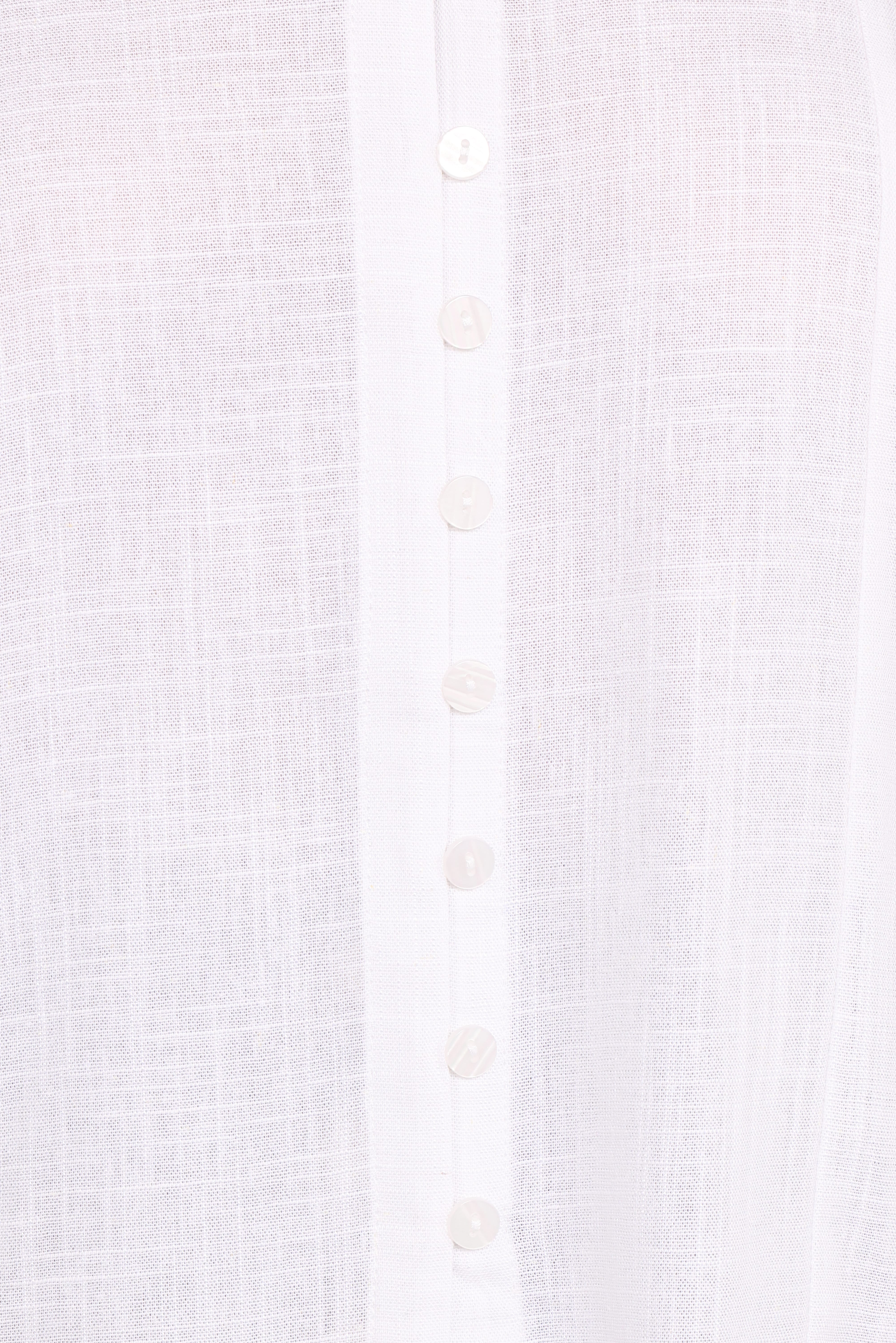 Briggs Long Sleeve Shirt - White