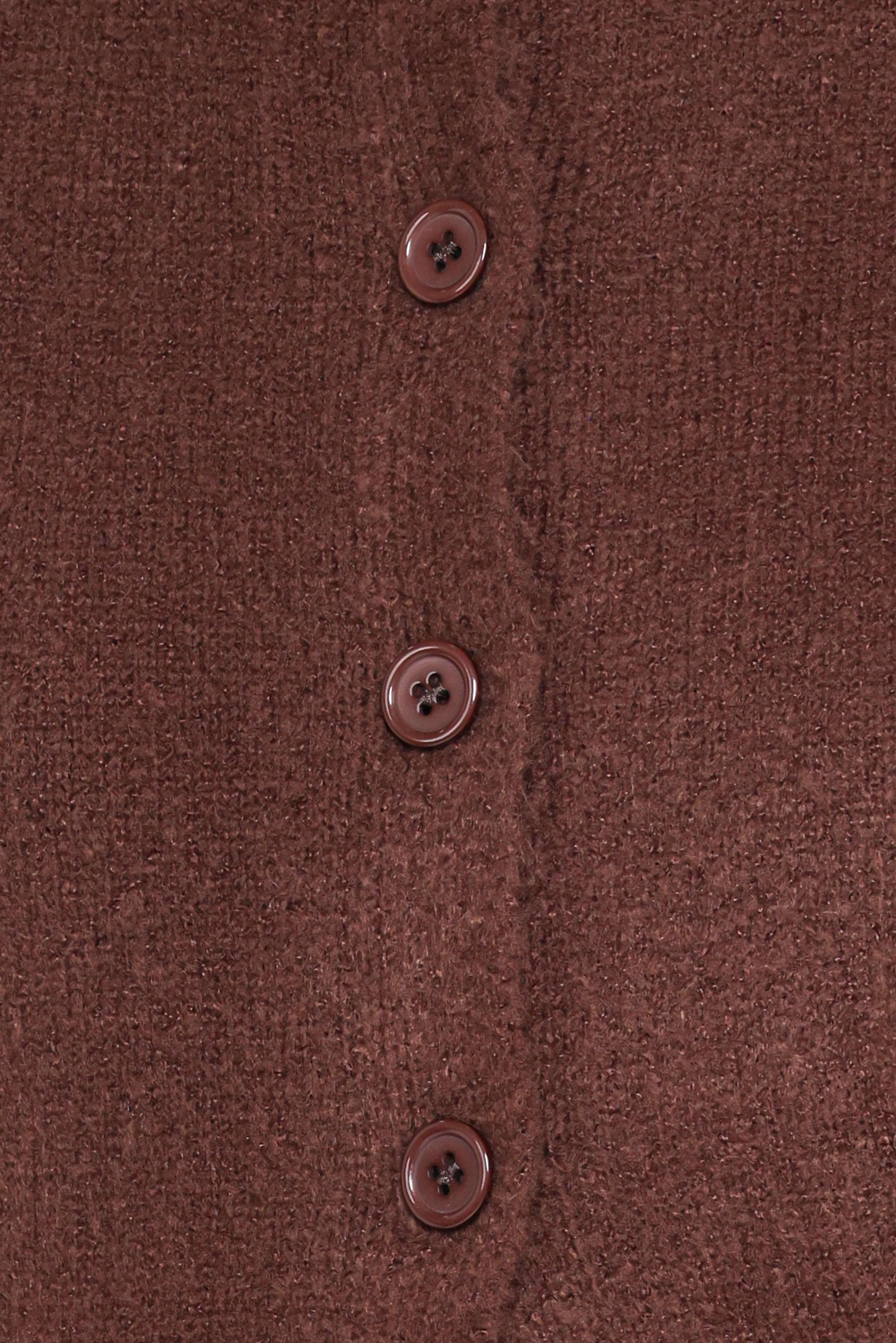 Lilith Knit Top - Chocolate Brown